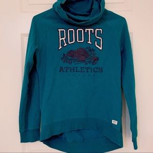 Roots cowl neck sweater
